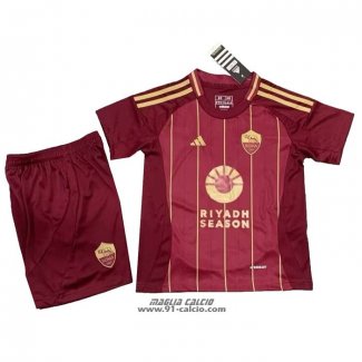 Prima Maglia Roma Bambino 2024-2025