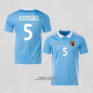 Seconda Maglia Belgio Giocatore Vertonghen 2024