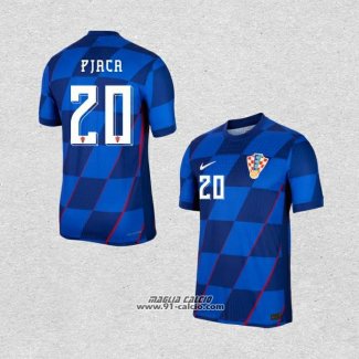 Seconda Maglia Croazia Giocatore Pjaca 2024