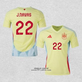 Seconda Maglia Spagna Giocatore J.Navas 2024