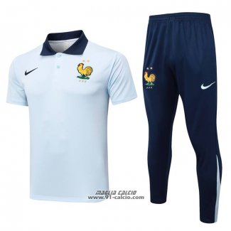 Conjunto Polo Francia 2024-2025 Blu