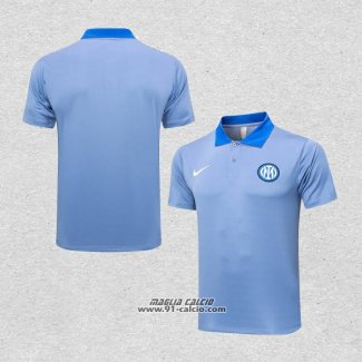 Maglia Polo Inter 2024-2025 Blu