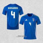 Prima Maglia Italia Giocatore Buongiorno 2024-2025