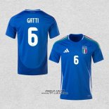 Prima Maglia Italia Giocatore Gatti 2024-2025