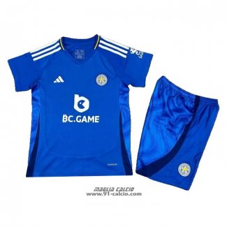 Prima Maglia Leicester City Bambino 2024-2025