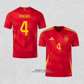 Prima Maglia Spagna Giocatore Nacho 2024