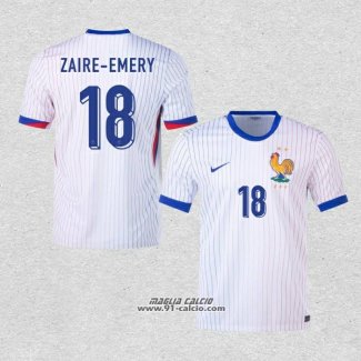 Seconda Maglia Francia Giocatore Zaire-Emery 2024