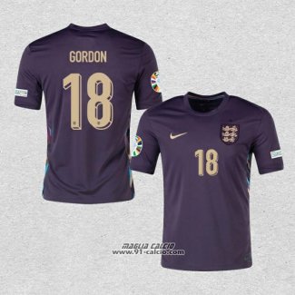 Seconda Maglia Inghilterra Giocatore Gordon 2024