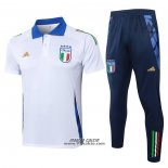 Conjunto Polo Italia 2024-2025 Bianco