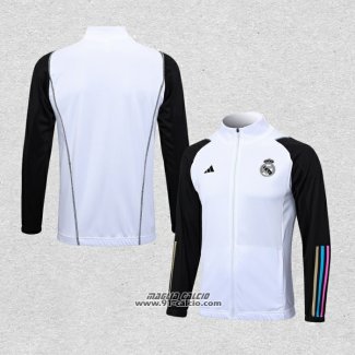 Giacca Real Madrid 2023-2024 Bianco e Nero