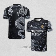 Maglia Allenamento Real Madrid Dragon 2024-2025 Nero