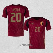 Prima Maglia Belgio Giocatore Openda 2024