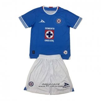 Prima Maglia Cruz Azul Bambino 2024-2025