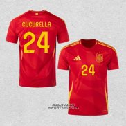 Prima Maglia Spagna Giocatore Cucurella 2024