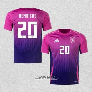 Seconda Maglia Germania Giocatore Henrichs 2024