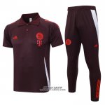 Conjunto Polo Bayern Monaco 2024-2025 Rosso