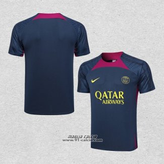 Maglia Allenamento Paris Saint-Germain 2023-2024 Blu