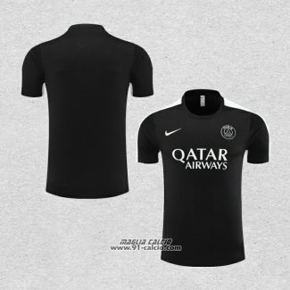 Maglia Allenamento Paris Saint-Germain 2023-2024 Nero