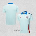 Maglia Polo Spagna 2024-2025 Blu