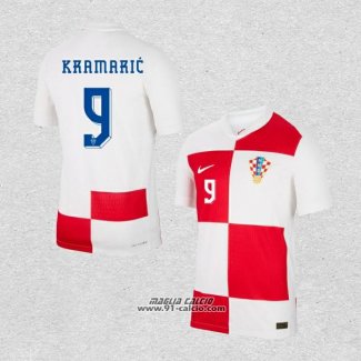 Prima Maglia Croazia Giocatore Kramaric 2024