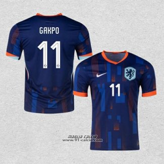 Seconda Maglia Paesi Bassi Giocatore Gakpo 2024