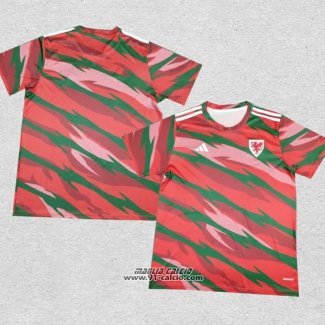 Maglia Prematch Galles 2024 Rosso