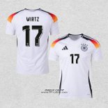 Prima Maglia Germania Giocatore Wirtz 2024