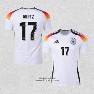 Prima Maglia Germania Giocatore Wirtz 2024