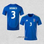 Prima Maglia Italia Giocatore Dimarco 2024-2025