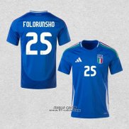 Prima Maglia Italia Giocatore Folorunsho 2024-2025