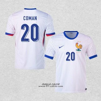 Seconda Maglia Francia Giocatore Coman 2024