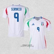 Seconda Maglia Italia Giocatore Scamacca 2024-2025