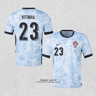 Seconda Maglia Portogallo Giocatore Vitinha 2024