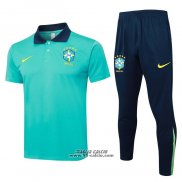 Conjunto Polo Brasile 2024-2025 Verde