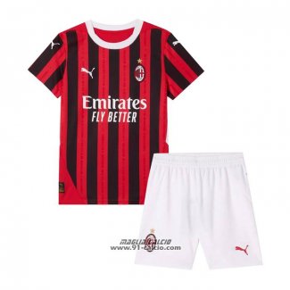 Prima Maglia Milan Bambino 2024-2025