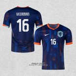 Seconda Maglia Paesi Bassi Giocatore Veerman 2024