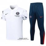 Conjunto Polo Paris Saint-Germain 2024-2025 Bianco