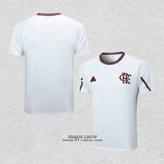 Maglia Allenamento Flamengo 2024-2025 Bianco