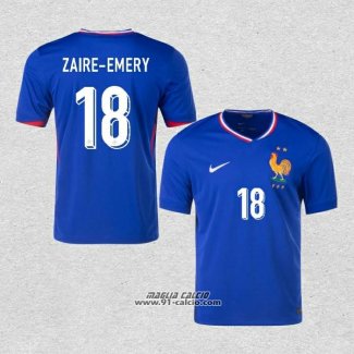 Prima Maglia Francia Giocatore Zaire-Emery 2024