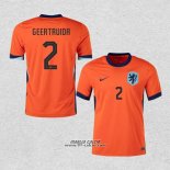 Prima Maglia Paesi Bassi Giocatore Geertruida 2024