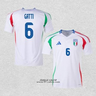 Seconda Maglia Italia Giocatore Gatti 2024-2025