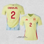 Seconda Maglia Spagna Giocatore Carvajal 2024