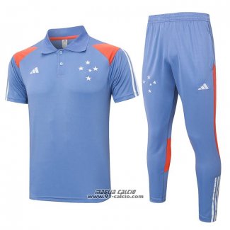 Conjunto Polo Cruzeiro 2024-2025 Grigio