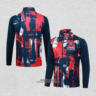 Giacca Paris Saint-Germain 2024-2025 Rosso e Blu