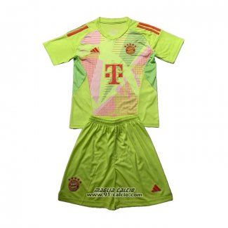 Prima Maglia Bayern Monaco Portiere Bambino 2024-2025