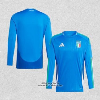 Prima Maglia Italia Manica Lunga 2024-2025