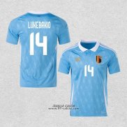 Seconda Maglia Belgio Giocatore Lukebakio 2024