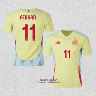 Seconda Maglia Spagna Giocatore Ferran 2024