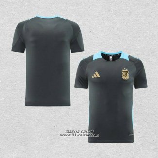 Maglia Allenamento Argentina 2024-2025 Grigio