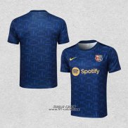 Maglia Allenamento Barcellona 2024-2025 Blu